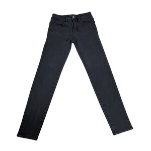 American Eagle 360 Super Stretch Jegging Black Skinny Jeans Womens 00 Short